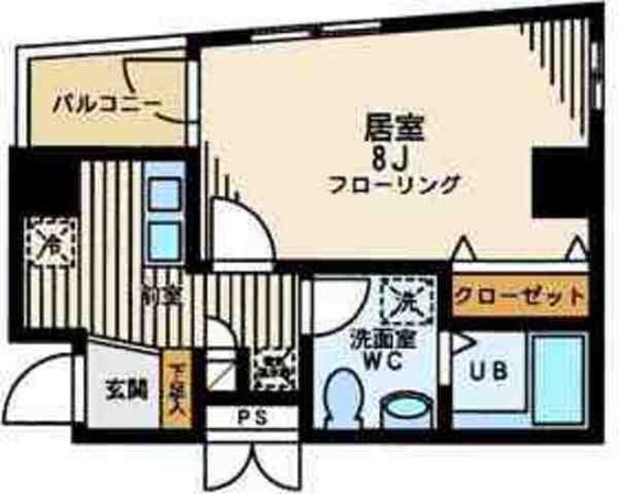 クローバーステイ秋葉原の物件間取画像